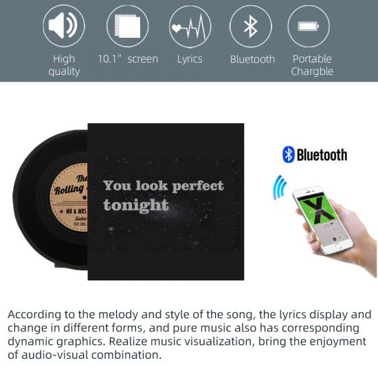 rétro Bluetooth haut-parleur lyrique Avec meilleur écran Bluetooth conférencier 2020  